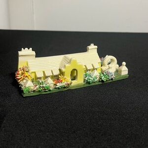 Vintage miniature cottage Pot Luck Pottery Robert Massey porcelain limited